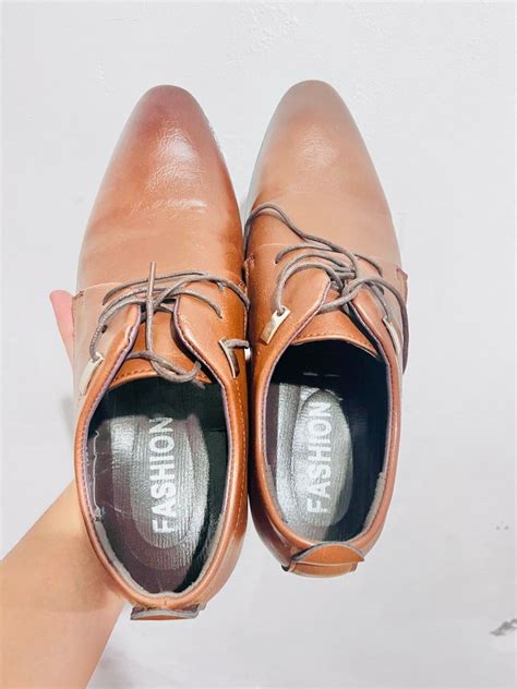 Formal Brown Leather Shoes on Carousell