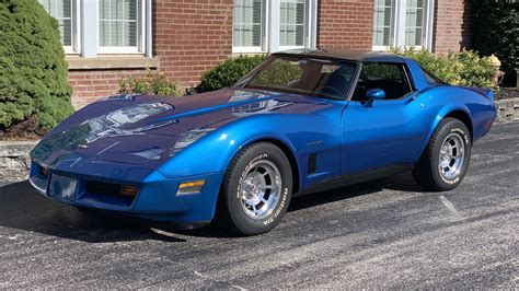 Dark Blue 1982 Chevrolet Corvette