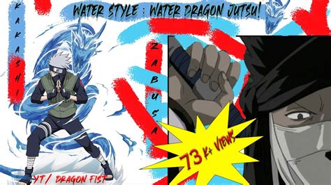 Water Dragon Jutsu Hand Signs