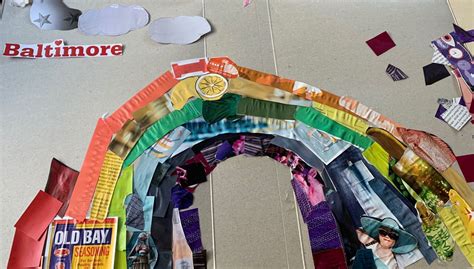 How to Create Rainbow Collages Using Old Issues of Baltimore Magazine - Baltimore Magazine