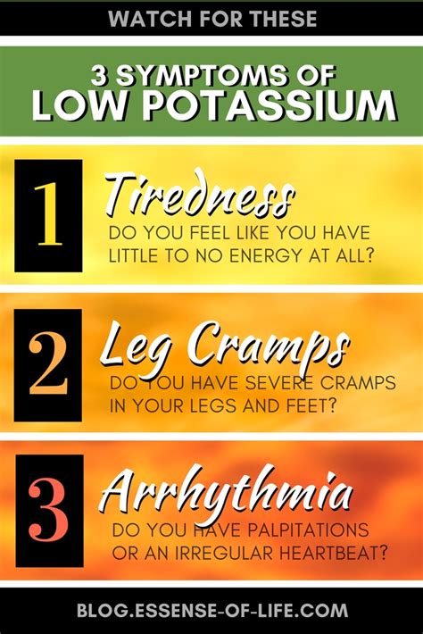 Fast Heart Rate And Low Potassium at Kerstin Inman blog