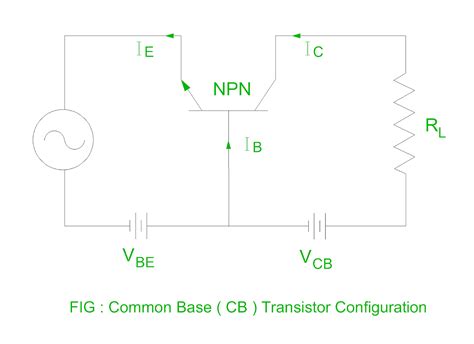 Common Base Transistor Characteristics Circuit Diagram Trans