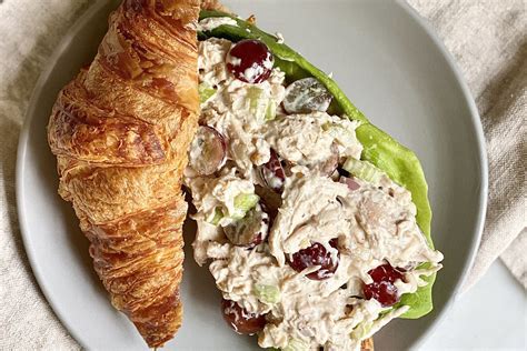 Creamy Chicken Salad with Grapes Recipe | The Kitchn