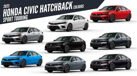 2023 Honda Civic Hatchback Sport Touring - All Color Options - Images ...