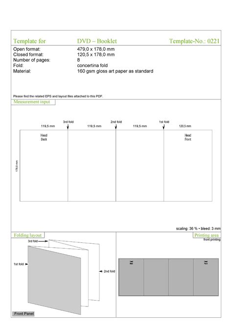 49 Free Booklet Templates & Designs (MS Word) ᐅ TemplateLab