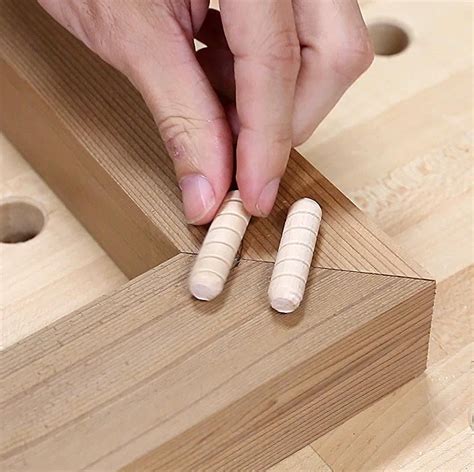 Dowel joinery is a great way to build furniture and it's not hard to do ...