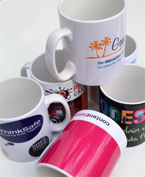 Logo Printed (Full Colour) Ceramic Mugs | Custom printed mugs for your business | MyEventBits.com