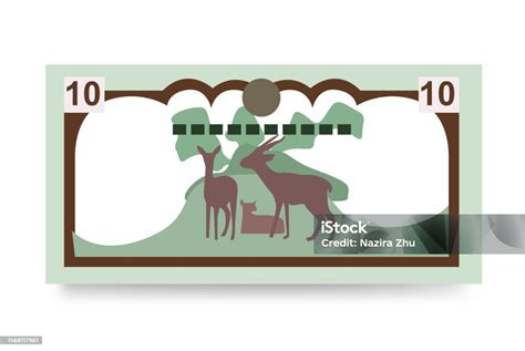 Nepalese Rupee Vector Illustration Nepal Money Set Bundle Banknotes ...