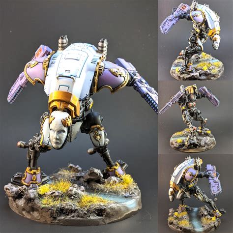 My Armiger Warglaive Custom : r/Warhammer40k