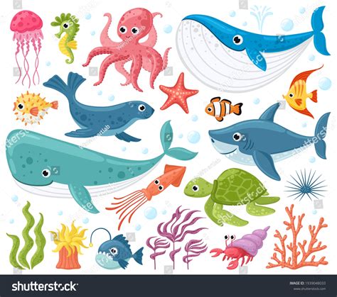 1,180,319 Aquatic Animal Images, Stock Photos & Vectors | Shutterstock