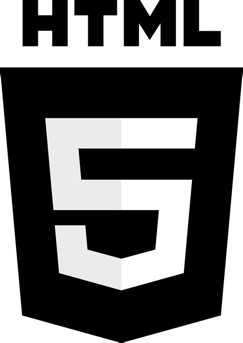 HTML5 Logo PNG Transparent & SVG Vector - Freebie Supply