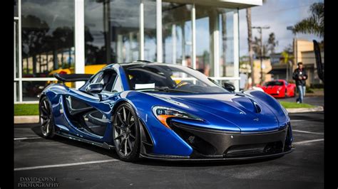 Mclaren P1 Blue