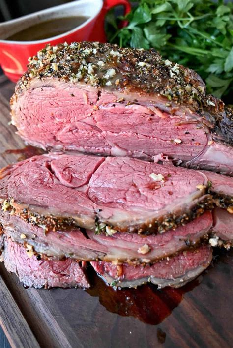 Herb Crusted Rib Eye Roast Recipe-Butter Your Biscuit