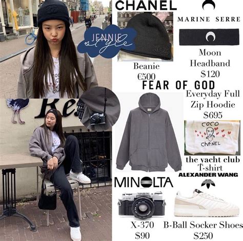 Jennie's Fashionable Outfits