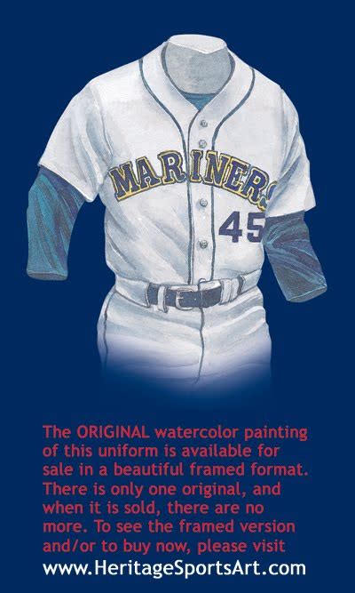 Seattle Mariners Uniform and Team History | Heritage Uniforms and Jerseys and Stadiums - NFL ...