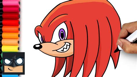 How To Draw Knuckles for Beginners - YouTube