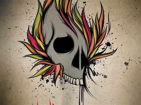 Punk Skull Wallpaper - WallpaperSafari