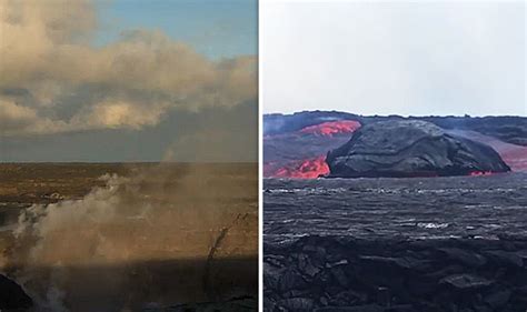 Hawaii volcano LIVE webcam: WATCH mount spew on as USGS warns it could ...