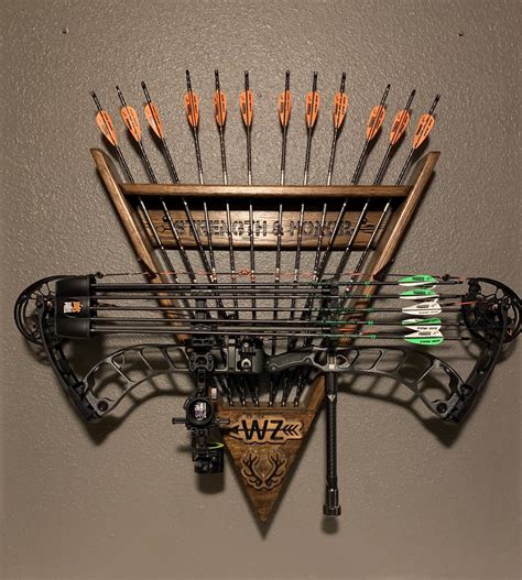 Custom Archery Bow Rack Wall Mount for Compound Traditional - Etsy in 2022 | Bow rack, Archery ...