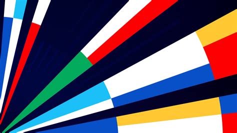 Eurovision 2020 visual identity combines song contest participant's national flags - Dr Wong ...