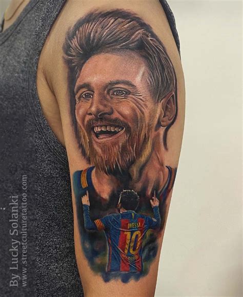 MESSI TATTOO | Messi tattoo, Small tattoos for guys, First tattoo