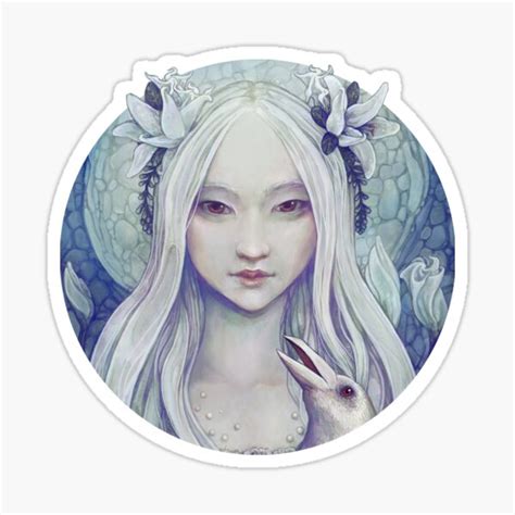 "Selune" Sticker for Sale by strijkdesign | Redbubble