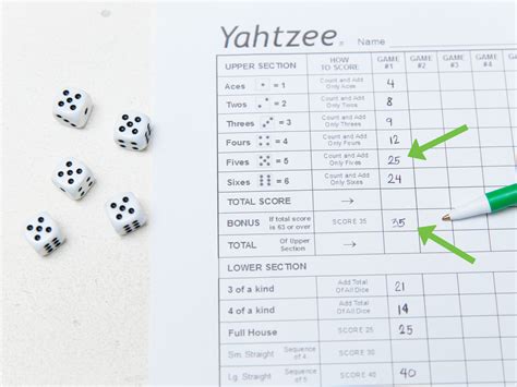 Get Yahtzee Game Rules PNG