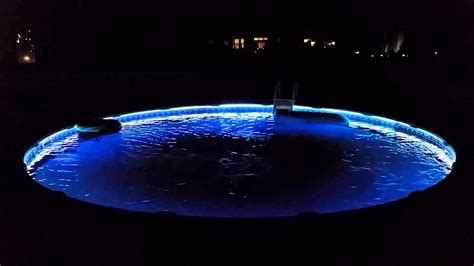 Diy Solar Lights On Above Ground Pool - pic-flamingo