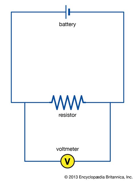 Voltmeter Circuit Diagram