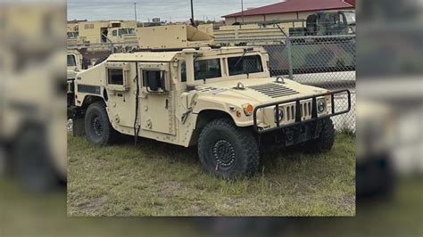 Police looking for armored Humvee stolen from US Army Reserve Center | kens5.com