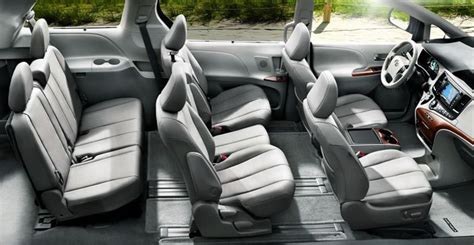 Toyota Sienna Interior Width