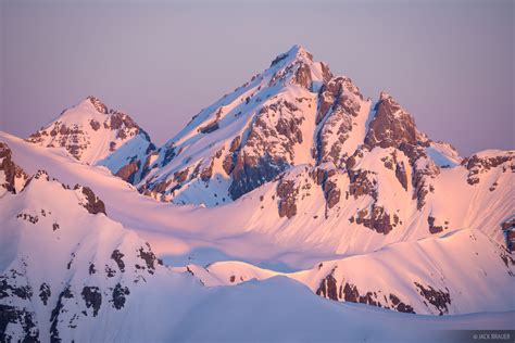 A Snowy Sunrise in the San Juans | Mountain Photography by Jack Brauer