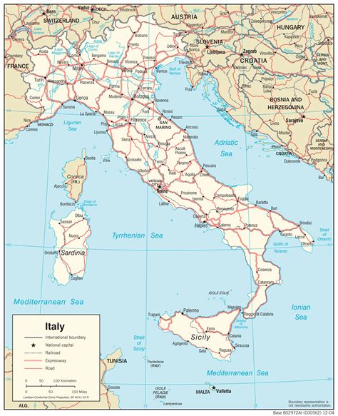 Maps of Italy | Detailed map of Italy in English | Tourist map of Italy ...