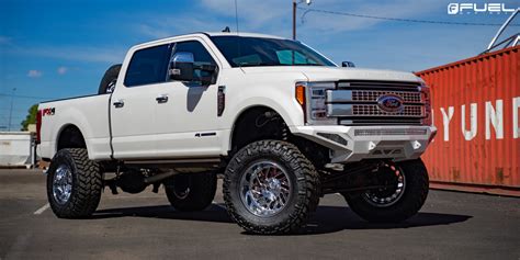 Ford F-250 Super Duty w/ 20x12 Fuel Triton - D609 Wheels - WheelsASAP