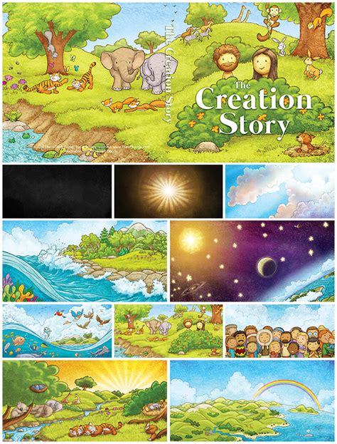 The Creation Story Book by eikonik on DeviantArt