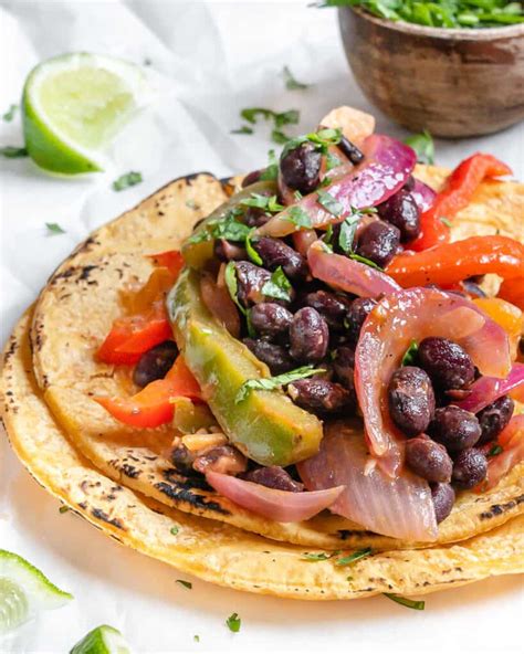 Vegetable Fajita Tacos - Plant-Based on a Budget