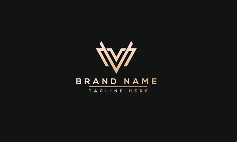 MV Logo Design Template Vector Graphic Branding Element 10813405 Vector ...