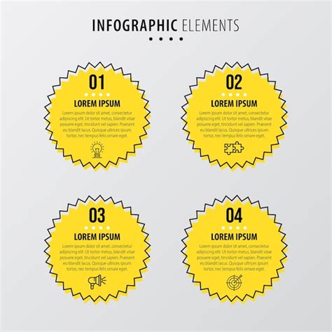 Premium Vector | Free vector timeline with dates infographic template