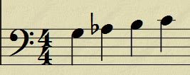 Lesson: Minor Tetrachord Patterns – No Treble