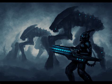 Alien Attack by blackbird-art on DeviantArt