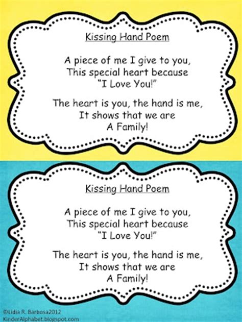 The Kissing Hand - Free Activity Booklet - Teach Junkie