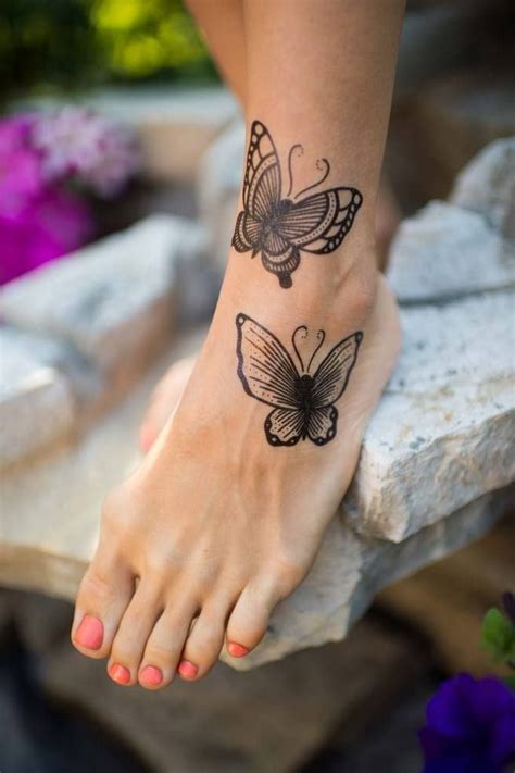 Butterflies #parentingclassesactivities | Foot tattoos for women, Foot ...