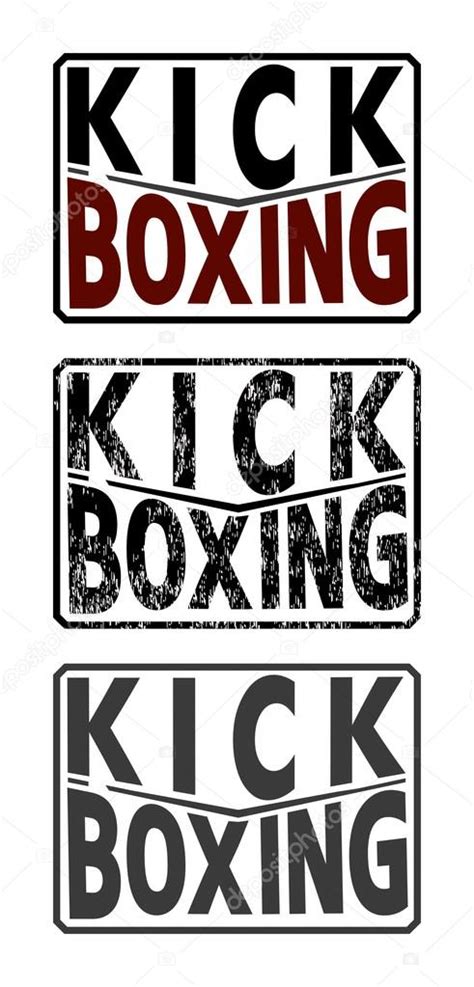 Kick Boxing logo — Stock Vector © sojusm #89000354