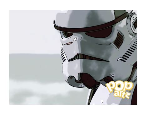 Star Wars - Storm Trooper - Pop Art Print - Pop Artz