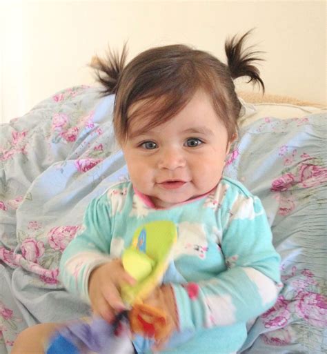 Baby girl hair dos #ponytails #cute | Baby girl hair, Baby girl ...