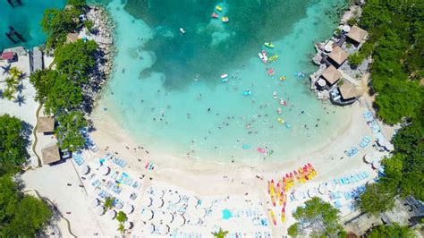 Labadee Haiti - Beach - GETTING STAMPED