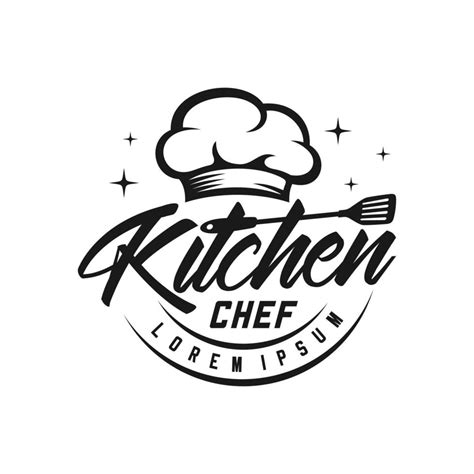 Kitchen Chef Logo Design vector template 10482797 Vector Art at Vecteezy