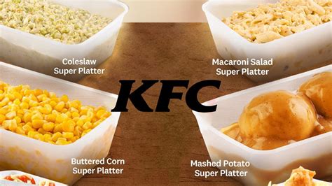 KFC's sides now available in platters