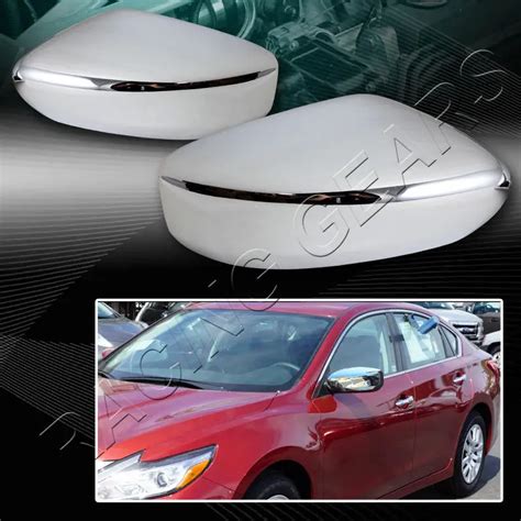 XYIVYG CHROME ABS SIDE VIEW MIRROR COVER COVERS CAP 13 16 for NISSAN ...