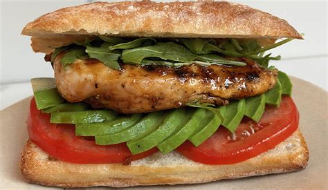 Grilled Chicken Teriyaki Sandwich - Kikkoman Home Cooks